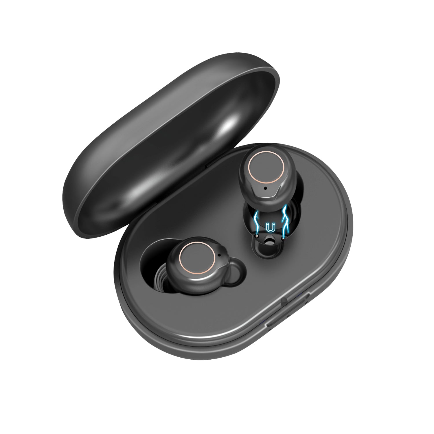 HearGood EchoLite 901 – ITE Hearing Aid for Seniors UK, Lightweight & Rechargeable (30-Hour Battery)