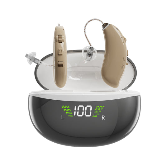 HearGood IntelliTone 353 – 16-Channel Rechargeable Hearing Aid for Seniors – Clear Sound