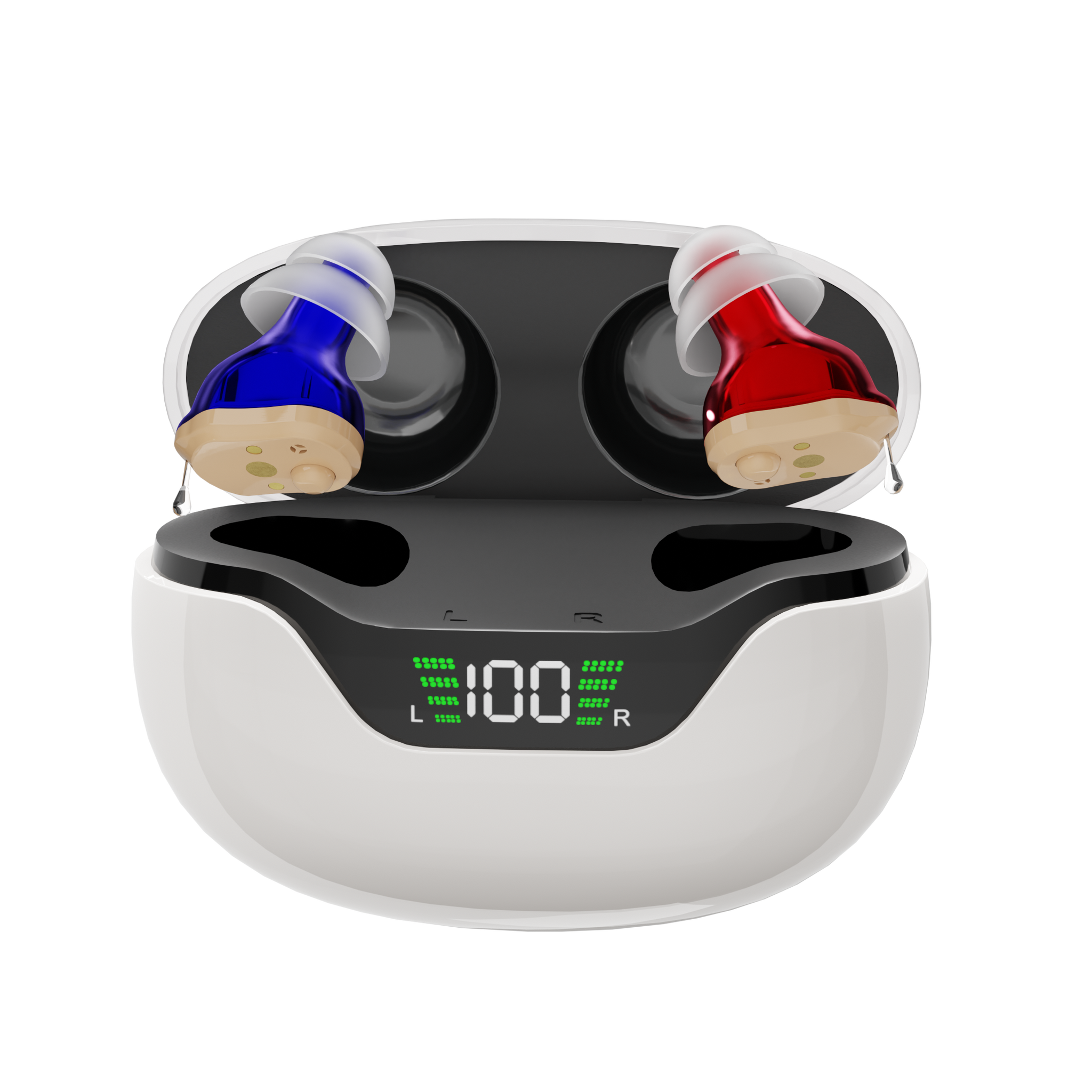 HearClear Pro 933 – Invisible CIC Digital Hearing Aid for Adults & Seniors – Rechargeable