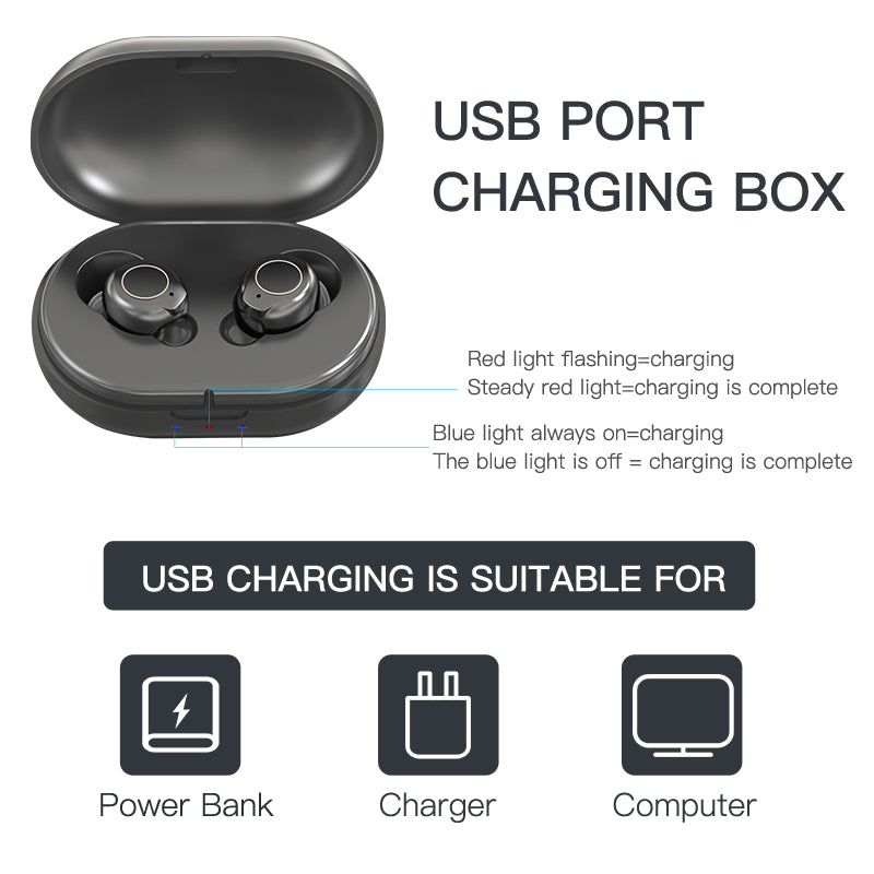 HearGood EchoLite 901 – ITE Hearing Aid for Seniors UK, Lightweight & Rechargeable (30-Hour Battery)