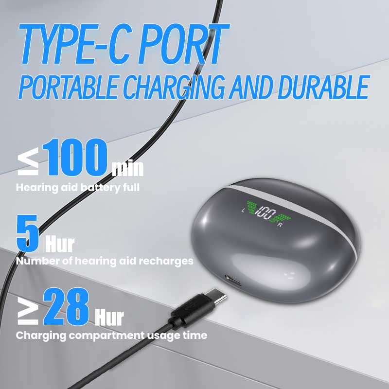 HearGood IntelliTone 353 – 16-Channel Rechargeable Hearing Aid for Seniors – Clear Sound