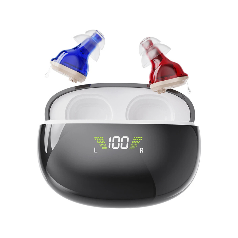 HearGood ProMax – CIC Hearing Aid, Advanced 16-Channel Digital Processor –Seniors