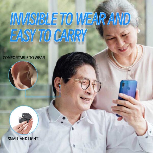 HearGood IntelliTone 353 – 16-Channel Rechargeable Hearing Aid for Seniors – Clear Sound